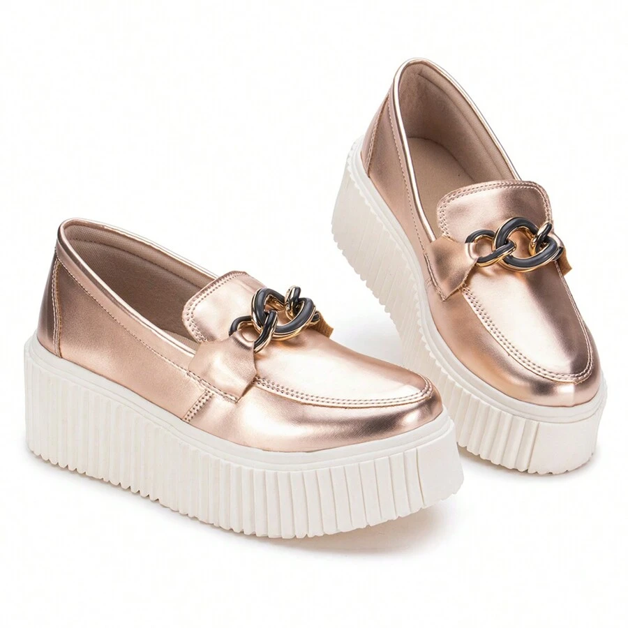 Women Casual Shoes - Màu hồng gỉ - Xem 1
