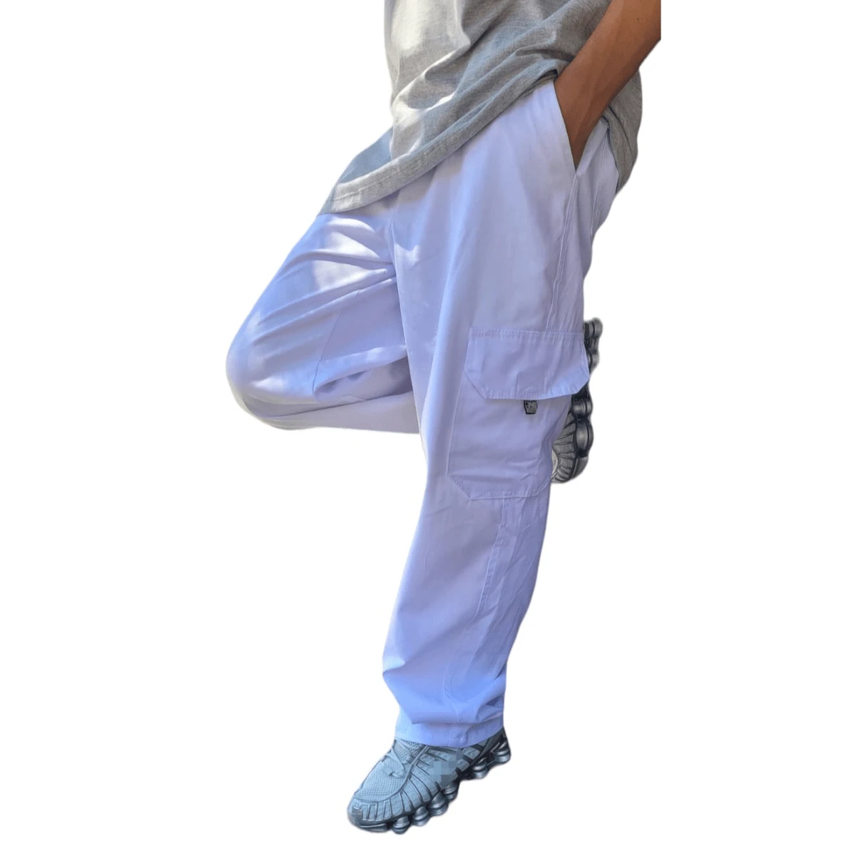 Men Pants - Blanco - Ver 1