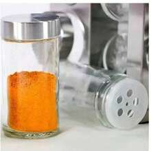 Porta Tempero Condimento Giratório Redondo 20 Peças Inox