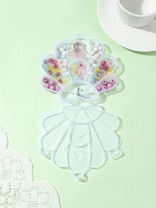 1 Hộp Tự Làm Vòng Tay Đính Hạt Chất Liệu Sáng Tạo Hạt Đồ Trang Sức Bộ Vòng Cổ Nhẫn Làm Vật Dụng Bộ Quà Tặng - Nhiều màu - Xem 11
