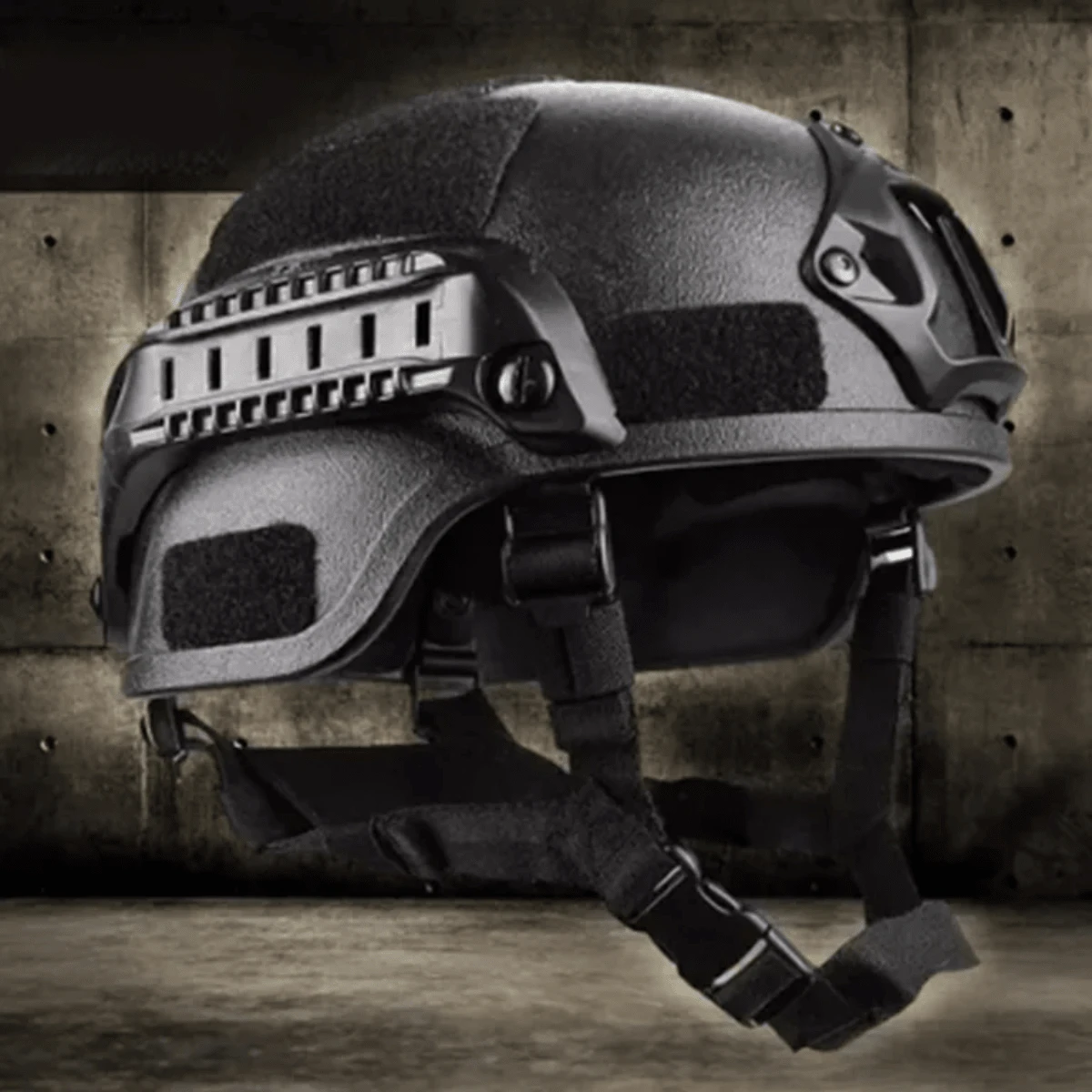 Casco Táctico Protección Para La Cabeza Casco De Seguridad GUANGTIAN CHEN  SHOP - Negro - Ver 1