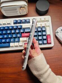 1pc Cute Morandi Color Gradient Smiling Face Simple Creative Cartoon Rainbow Color Painting, Transparent Full-Coverage Anti-Drop 3D Wavy Soft Shell, Compatible With TECNO Spark/Go/8C/9/10/10C/PRO/Camon/20/2022/2023/2024/Infinix/Smart/6/7/Pop/Pro/Hot/12/I/Play/30/Note/Vip Phone Case