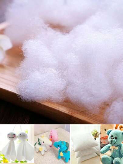 1pc High-End PP Fiber Filling, PP Fiber Pillow Filling Pad Filling, High Elastic Filling Fiber, For Filling Animal Fabric Crafts, Small Dolls, Dog Nest, Cat Nest