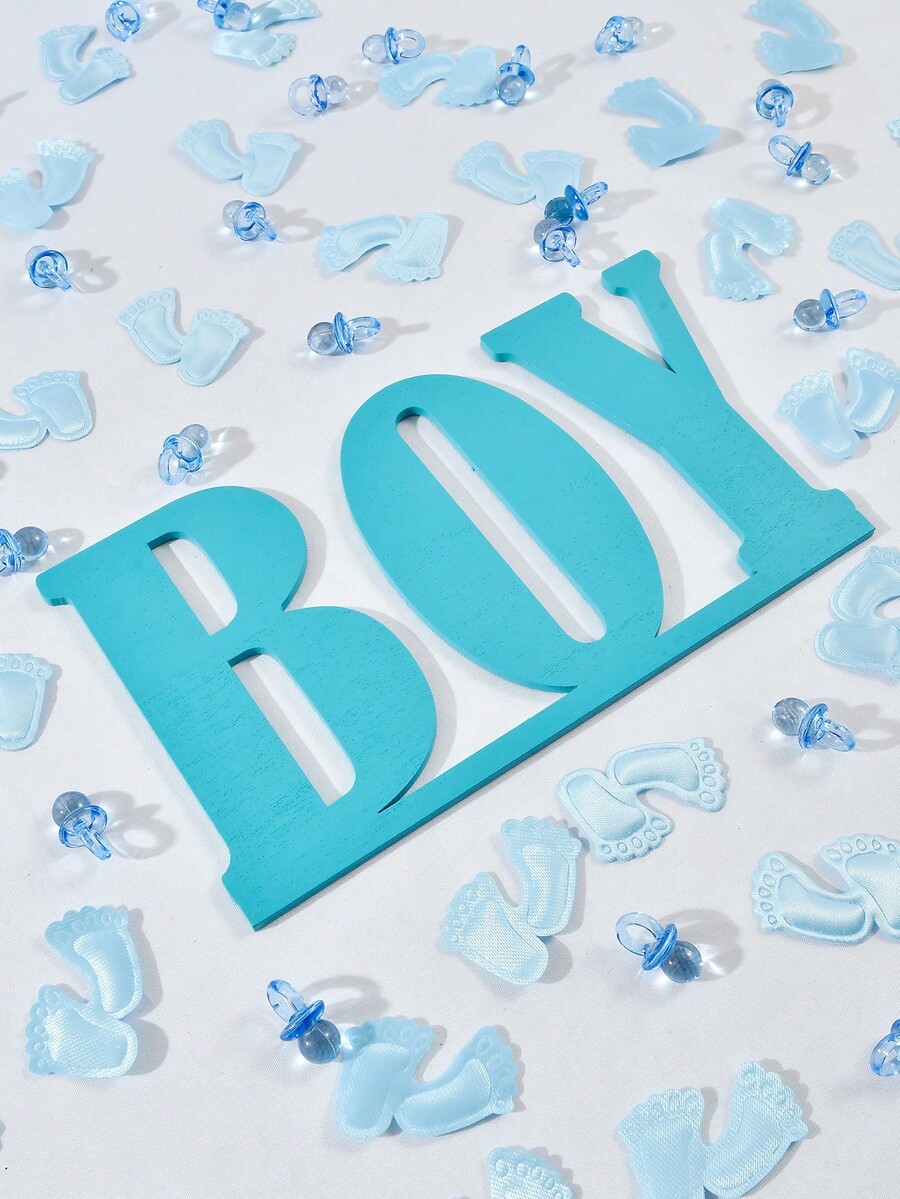 150pcs Random Baby Feet Confetti Mini Acrylic Baby Pacifiers For Baby