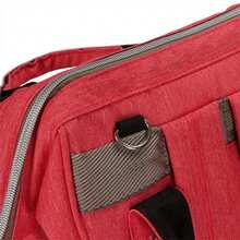 ECOBABY ORIGINAL Bolsas de Pañales Mochila Pañalera Land Termica Oxford 600D mochila pañalera Land termica Oxford 600D resistente impermeable gran capacidad multiple bolsillos cambiador incluido compartimento termico para biberon correas ergonómicas ideal para padres viajes y paseo diario - Naranja - Ver 3