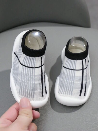  Yibubu Brown Baby Shoes Leopard Print Toddler Sock Shoes Breathable Non-Slip Infant Floor Socks Shoes Soft Sole First Walker Sneakers For Newborns Outdoor