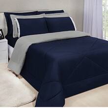 Comforters - Azul marino / Gris - Ver 2