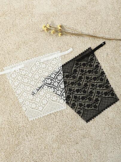 وشاح موديستي بنمط نباتي وزهري مفرغ للنساء، مناسب للارتداء في الخارج مع فساتين ذات حمالات رفيعة