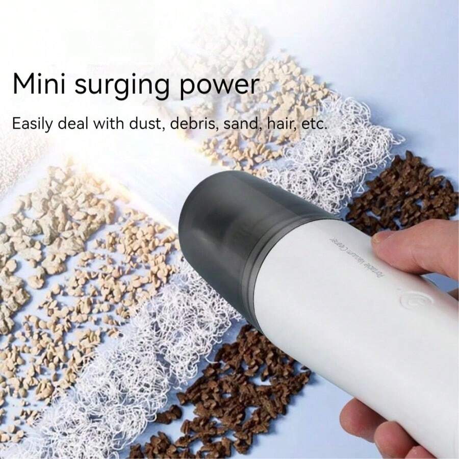 Handheld Vacuum Cordless, Portable Vacuum Cleaner 8000Pa, Rechargeable