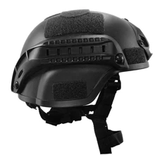 CASCO MILITAR TÁCTICO GOTCHA PAINTBALL AIRSOFT NEGRO Importadora Tim ChengLeody - Negro - Ver 1
