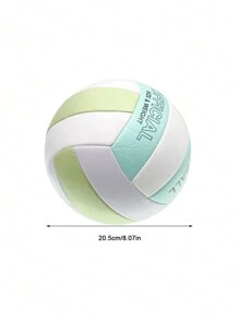 1pc Soft PU Cover Volleyball For Training And Beach Sports, Middle School Entrance Exam Special