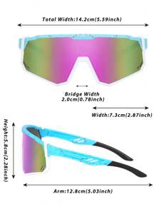 Outdoor Sports Cycling Climbing Skiing Goggles With Integrated Watch, Fashionable Protective Eyewear