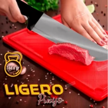 Cuchillo de chef de 7.5 pulgadas de acero inoxidable C500-0210, oferta del - NEGRO - Ver 5