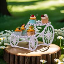 1件装干果零食拼盘，甜点桌展示架，适用于生日派对、客厅、茶几装饰、家居、圣诞节、婚礼和生日用品、家居和派对装饰