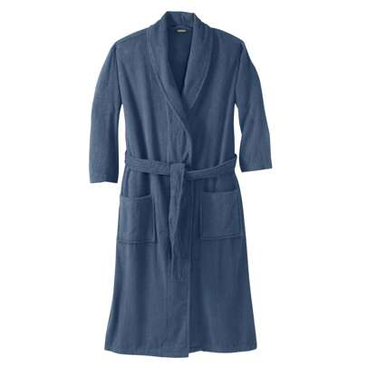 KingSize Men's Big  Tall Tall Terry Bathrobe With Pockets