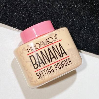 Minimalist Banana Powder Fixative Makeup Powder Suitable For Women