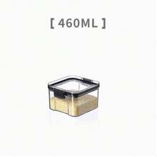 1 hộp đựng thực phẩm 15,5oz/23,6oz/32,1oz/43,9oz/60,8oz có nắp, hộp nhựa trong suốt đựng đồ nhà bếp và tủ đựng thức ăn bán chạy - trong suốt - Xem 16