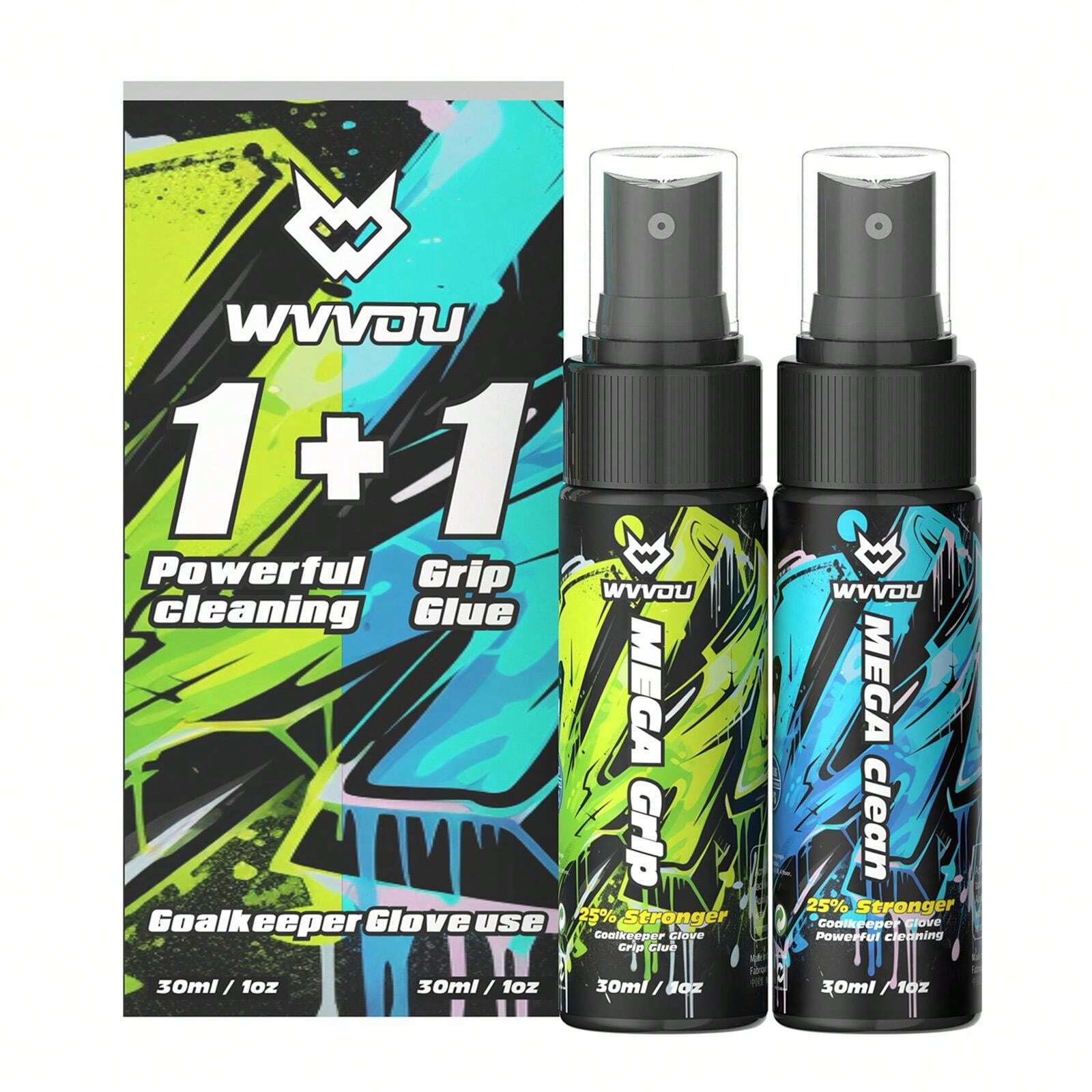 Wvvou Goalkeeper Glove Grip Spray, MSDS Certified Goalie Glove Glue
