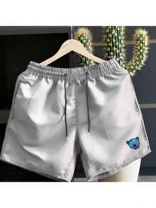 Men Shorts - 白色 - 查看 2