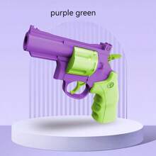 2024最新產品，1套大號左輪手槍ZP5柔性子彈槍，射程超長 - 粉色 - 查看 13