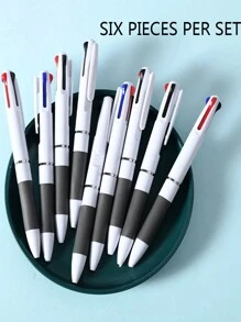 3-Color Ballpoint Pen Set, Suitable For Work And Study