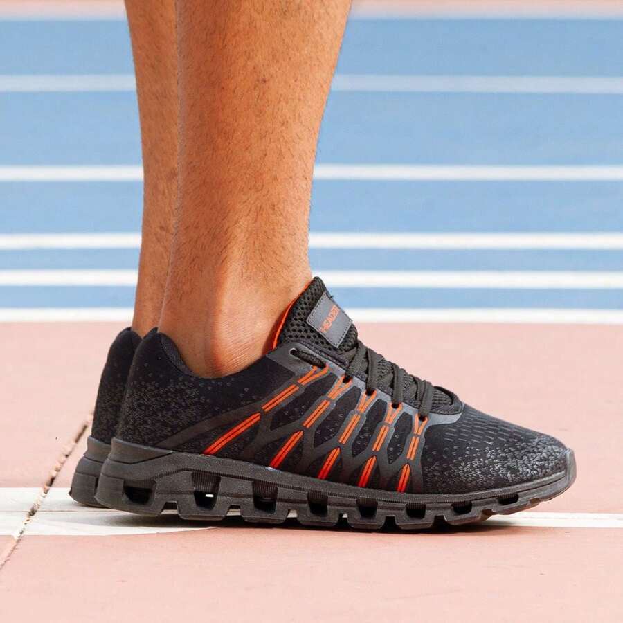 Men Sneakers - 紅色 - 查看 1