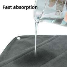 5pcs Set 1pc Random Colours Mini Wet Bag +5pcs Cloth Mama Cloth/Menstrual Pads/Reusable Sanitary Pads/Panty Liners(Black)