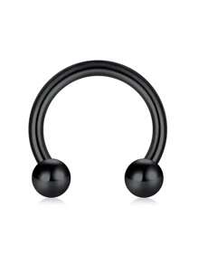 1 Đồng Hồ Thép Không Gỉ Mũi Nhẫn 12G 14G 16G 20G Mũi Khuyên Xoắn Tai Có Dây Nam Nữ Vách Ngăn Nhẫn Phòng Thân Trang Sức - Nhiều màu - Xem 37