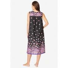 Only Necessities Women's Plus Size Sleeveless Print Lounger