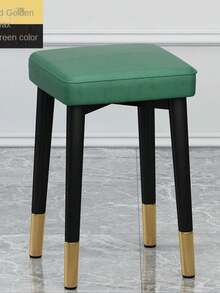 Simple Low Stools Living Room Luxury Stackable Stools Creative Makeup Stools Relaxing Outdoor Furniture Balcony Kitchen Muebles - 墨綠色 - 查看 1
