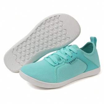 Wide Toe Barefoot Feel Outdoor Shoes With Soft Sole, Widened Palm And Comfortable Professional Women Shoes