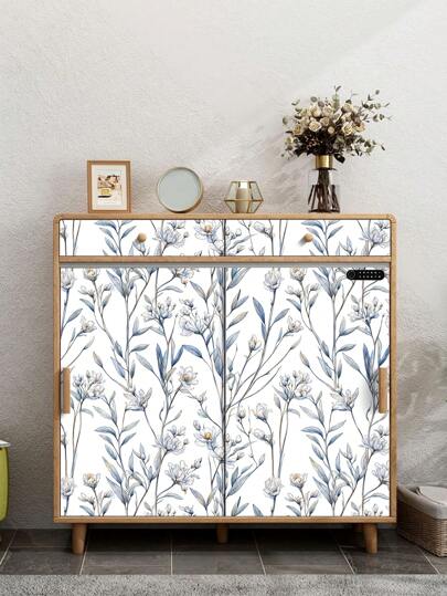 1pc Vintage Groen Plants Bloemen Waterproof Anti Fouling Self Adhesive Wallpaper, Ideal Home ation, Kitchen Cabinets, Room Background Renovation,Renovation Stickers Peel Wand Panels,Wall Paper, Wallpapers, ation Items Refresh Your Home,Rama Birthday Graduation view 9