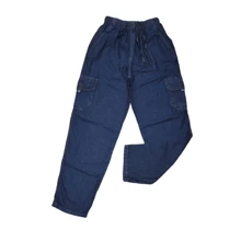 Men Pants - Navy Blue - View 2
