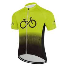 Max Storm Cycling Jersey Man Mountain Bike Clothing Quick-Dry Racing MTB Bicycle Clothes Uniform Breathable Cycling Clothing Wear 3D-Printed - Lime Green - View 3