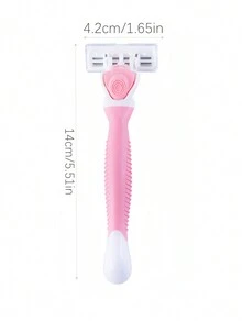 1pc Razor, Shaver, Bikini Trimmer, Leg Hair Removal Device - Multicolor - View 10