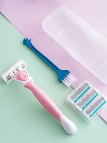 1pc Razor, Shaver, Bikini Trimmer, Leg Hair Removal Device - Multicolor - View 3