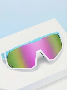 Outdoor Sports Cycling Climbing Skiing Goggles With Integrated Watch, Fashionable Protective Eyewear