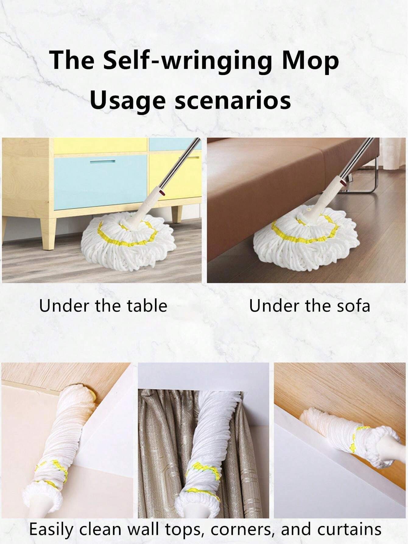 Mini Balai Rétractable Avec Têtes En Éponge De Rechange,Mini Balai À Presser Portable,Pour Mini Balai Rétractable Avec Têtes En Éponge De Rechange,Mini Balai À Presser Portable,Pour