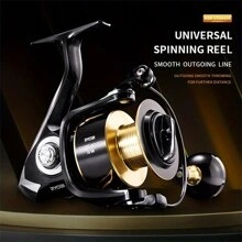 Ryobi FOKAMO SW 4000/6000/8000 Fishing Reels Saltwater Sea Spining Reels With Max Drag 12kg - Black - View 4