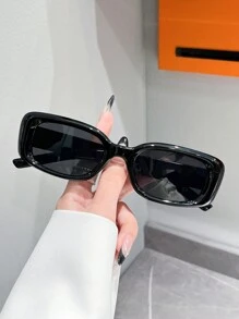 3 Pairs Unisex Square Plastic Frame Fashionable Classic Sunglasses, Suitable For Daily Wear And Travel - Multicolor - View 10