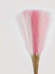 MEHELANY 42pcs Artificial Pampas Grass, 55cm/21.65in, Fluffy Fake Flowers, Available In Pink, White, Dark Pink, Artificial Reeds, Suitable For Home, Farmhouse, Boho Decor, Faux Flower Arrangements, Vase Fillers, Room Decor, Wedding Centerpieces - White Powder Dark Powder - View 8