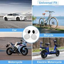 4pcs Rhinestone Decor Car Tire Valve Caps,Universal Car Wheel Tyre Valve Cover Bling Crystal Tire Valve Stem Caps