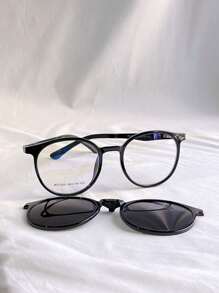 Women Eyeglasses - 黑色 - 查看 7