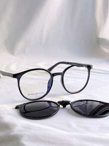 Women Eyeglasses - 黑色 - 查看 3