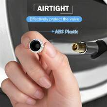4pcs Rhinestone Decor Car Tire Valve Caps,Universal Car Wheel Tyre Valve Cover Bling Crystal Tire Valve Stem Caps