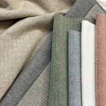 Solid Color Linen Fabric,  Material For Pillows, Curtains And Sofas - Multicolor - View 1