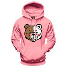 Men Hoodies - 粉色 - 查看 1