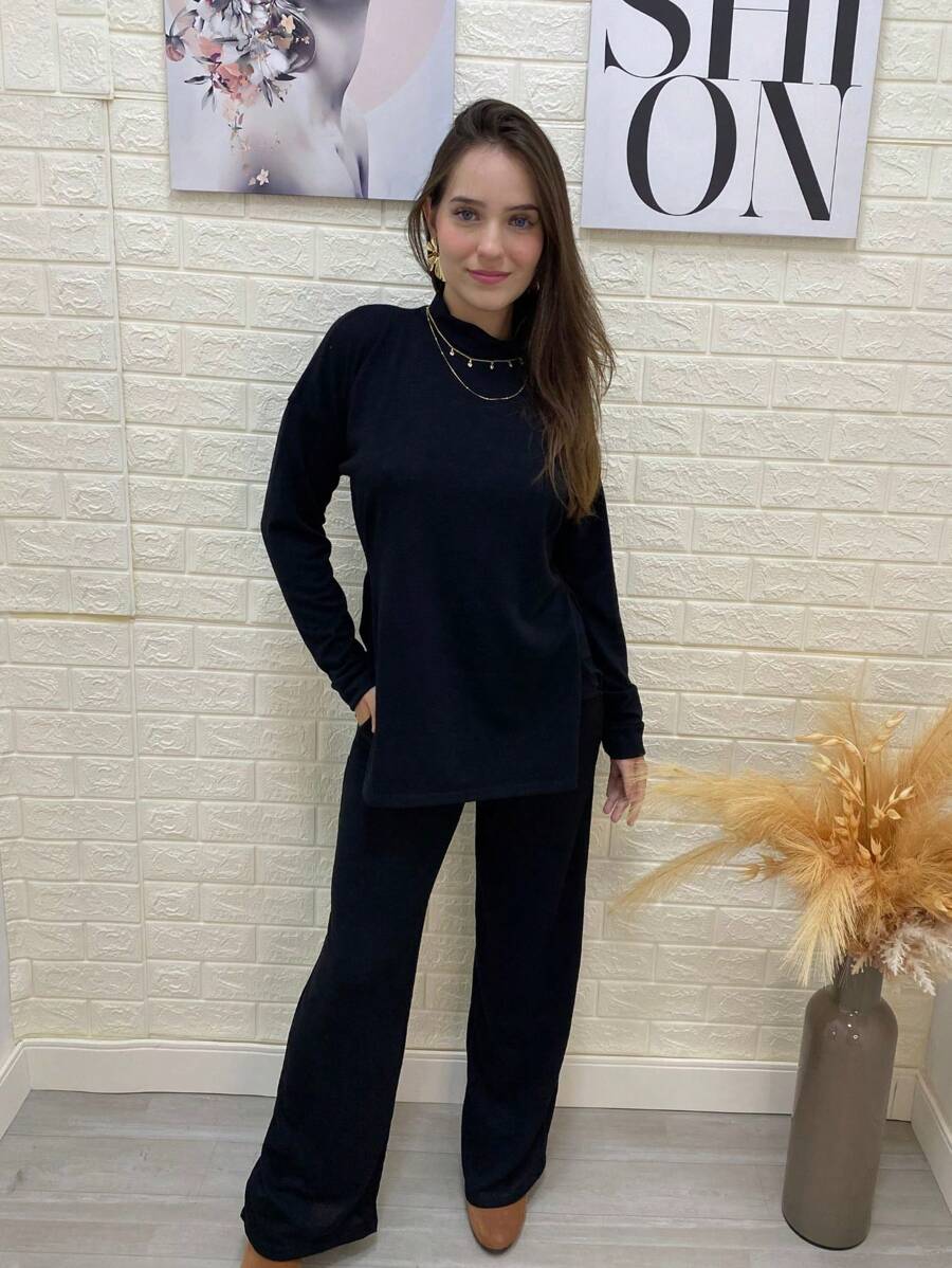 Women Two-Piece Outfits - màu đen - Xem 1