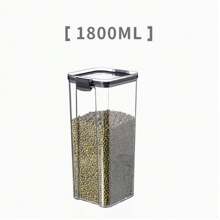 1 hộp đựng thực phẩm 15,5oz/23,6oz/32,1oz/43,9oz/60,8oz có nắp, hộp nhựa trong suốt đựng đồ nhà bếp và tủ đựng thức ăn bán chạy - trong suốt - Xem 9