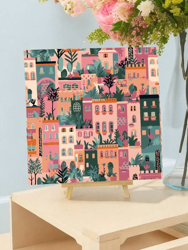 Paint By Number For Adults, Acrylic Easy Paint By Numbers For Adults Beginner, DIY Painting By Numbers For Gift Home Wall Decor 20 W X 20 L/30 W X 30 L